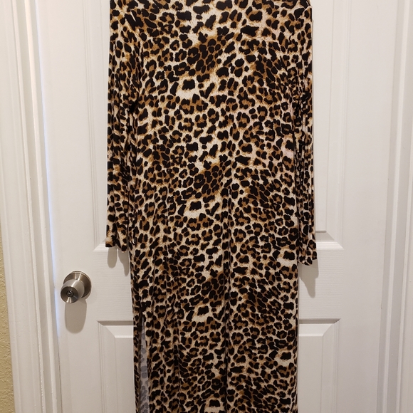 Long cardigan w/ sidesplit and pockets s/m - Picture 4 of 6